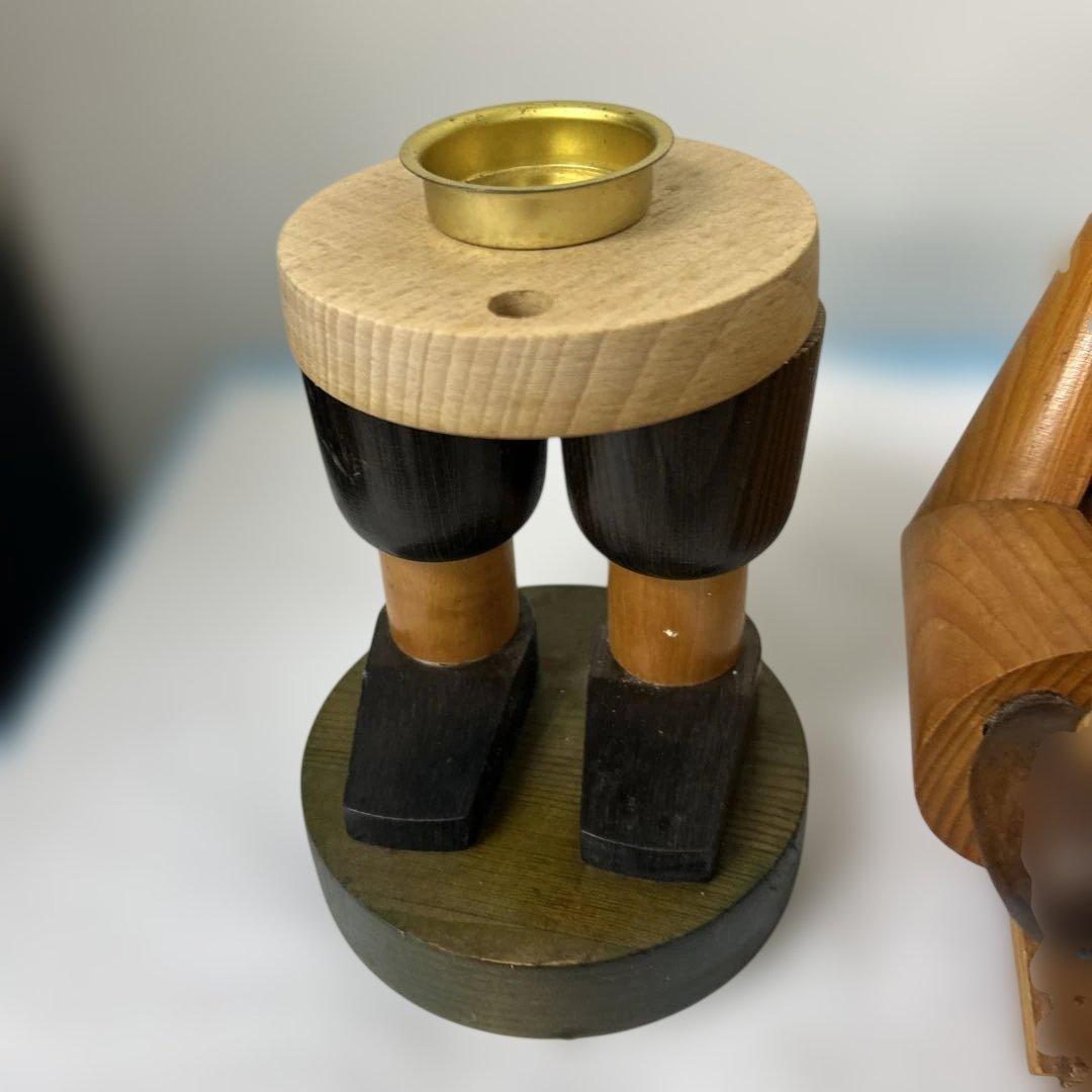 高さ　約３7cm ドイツ　パイプ人形