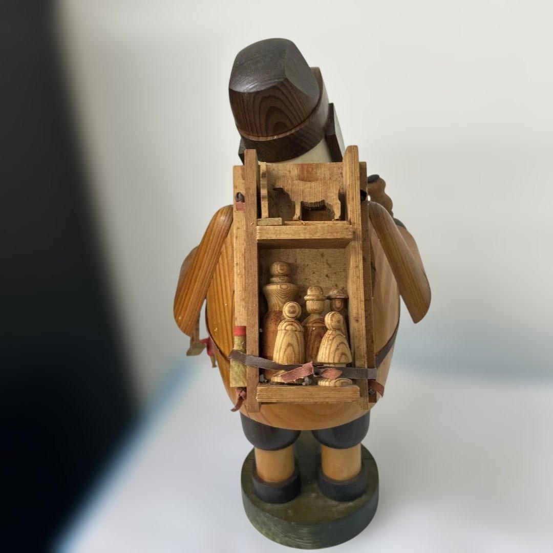 高さ　約３7cm ドイツ　パイプ人形