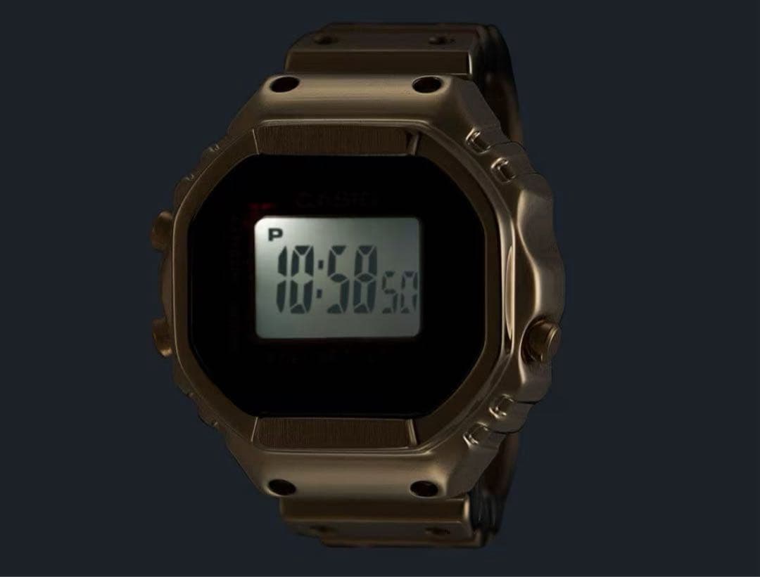 CASIO RING WATCH CRW-001G-9JR カシオゴールド 新品
