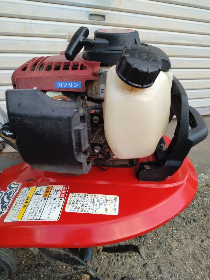 ★ISEKI 耕運機 ガソリンエンジン 赤ジャンク品