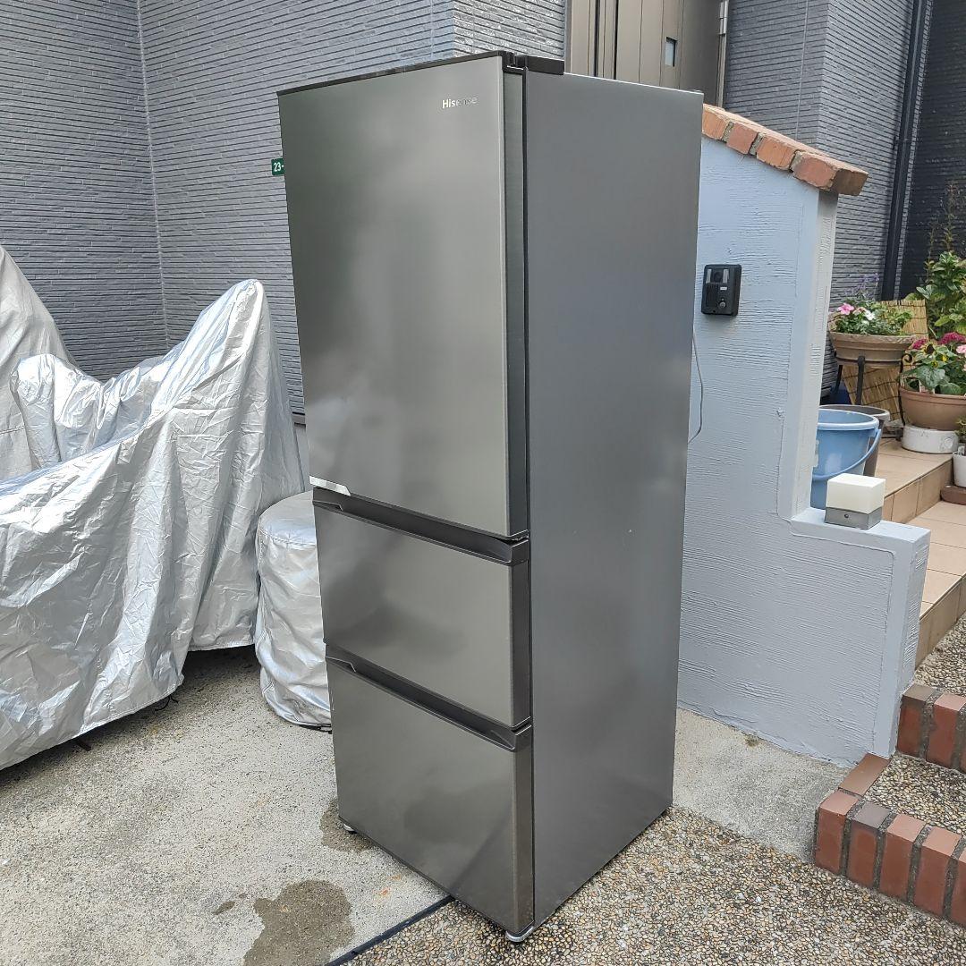 【理沙】Hisense 3ドア 360L冷蔵庫 HR-D3601S