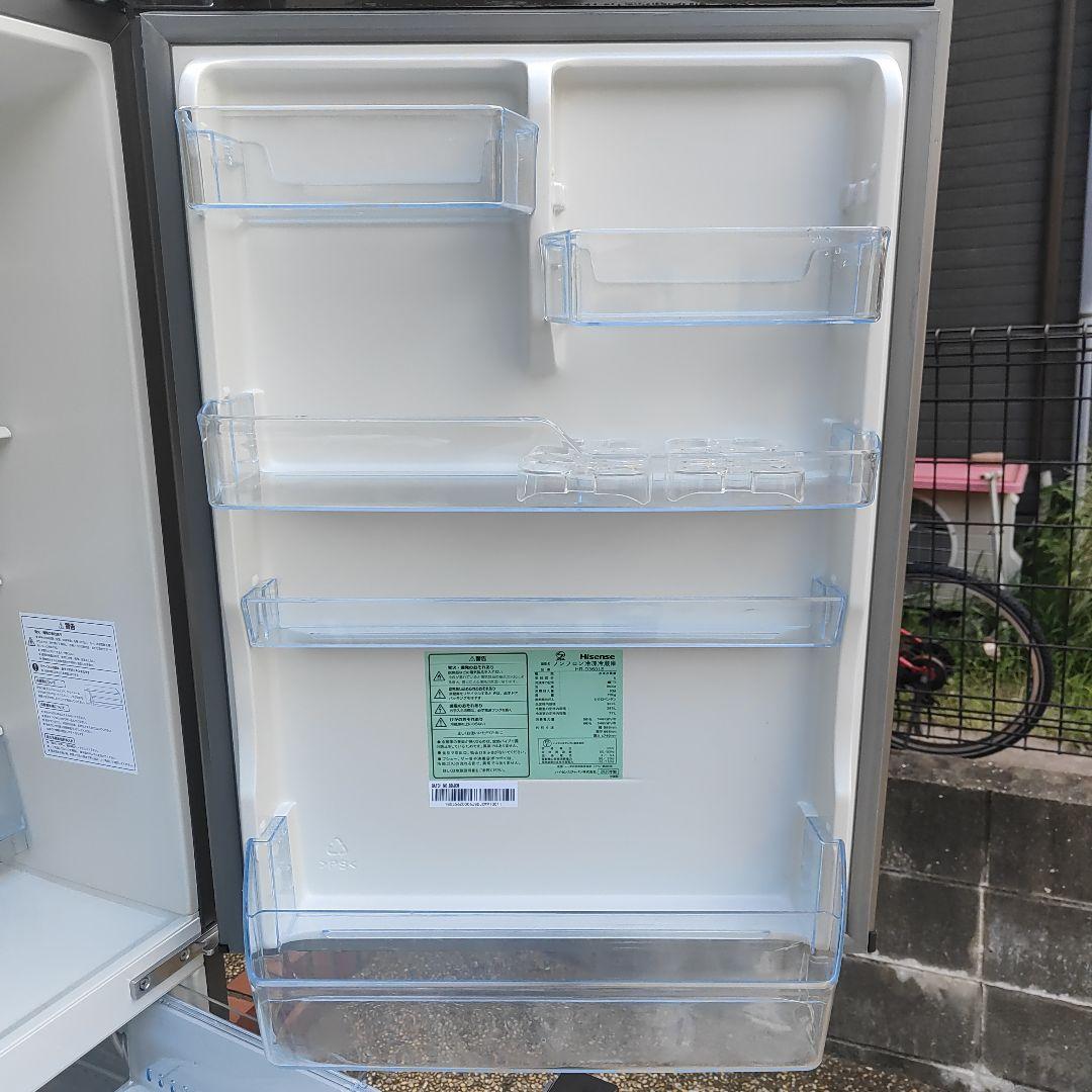 【理沙】Hisense 3ドア 360L冷蔵庫 HR-D3601S