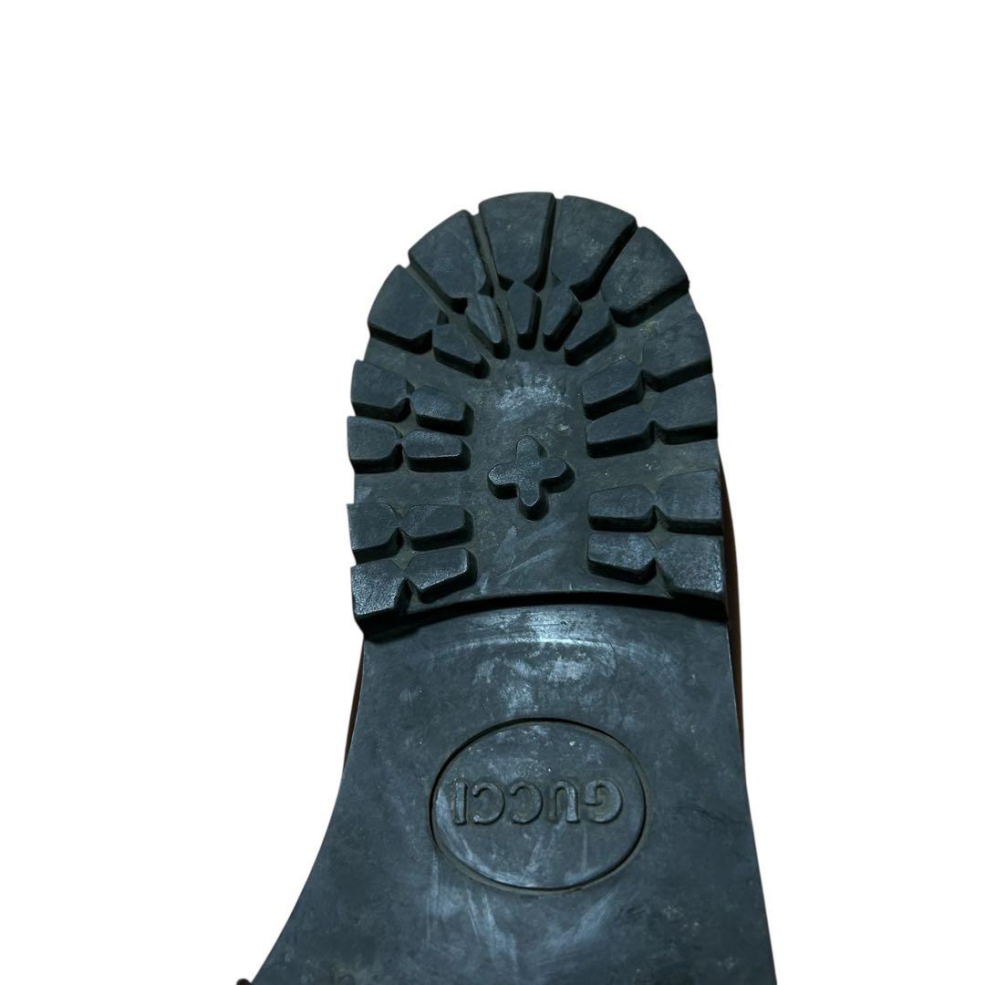 GUCCI グッチ ハイカット ローファー ショートブーツ ホースビット