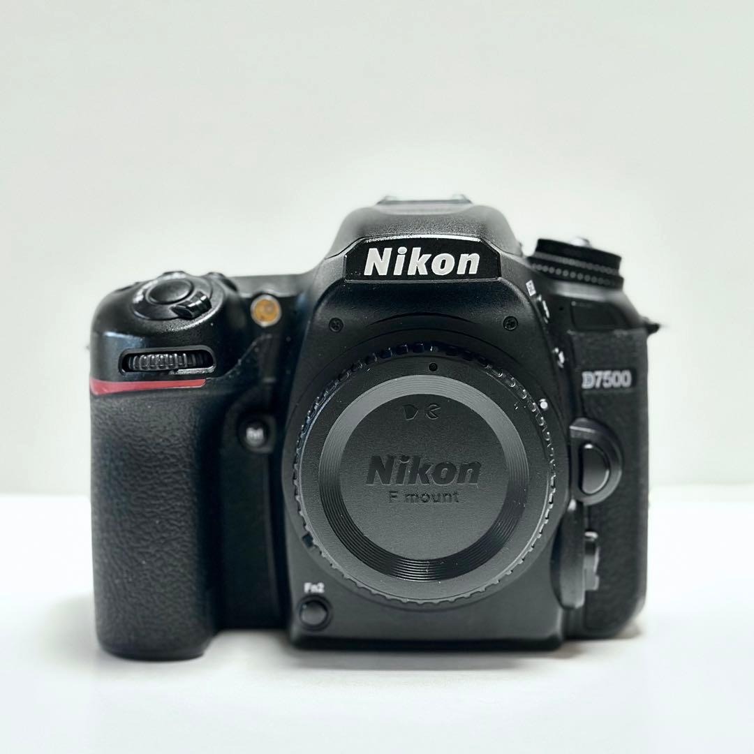点検クリーニング済 Nikon D7500 一眼レフ バッテリー2個付 カメラ