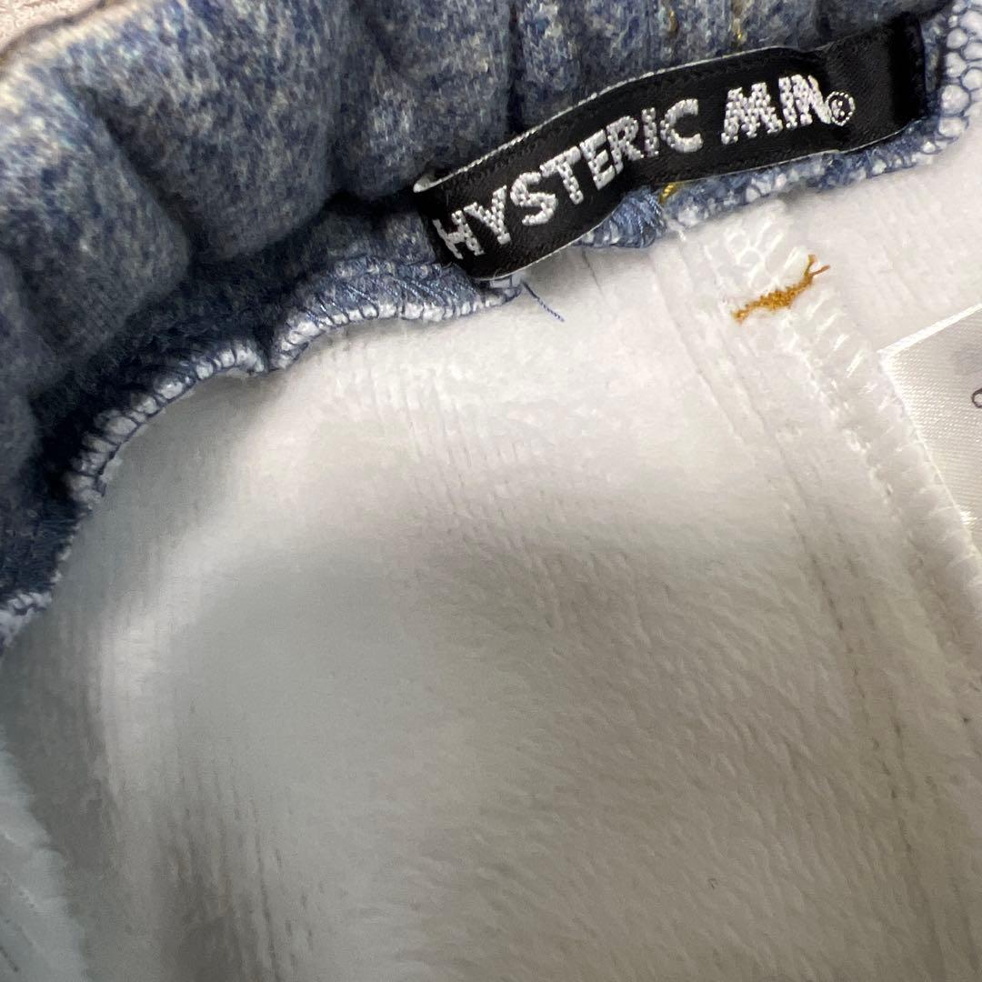 ヒステリックミニ パッチワーク　デニム　パンツ　裏起毛