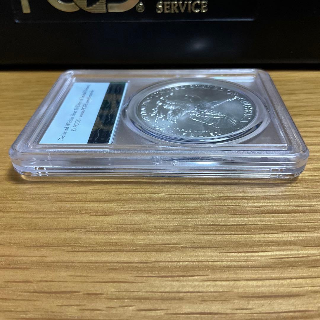 【新品】Silver Eagleイーグル銀貨2022-W PCGS MS70