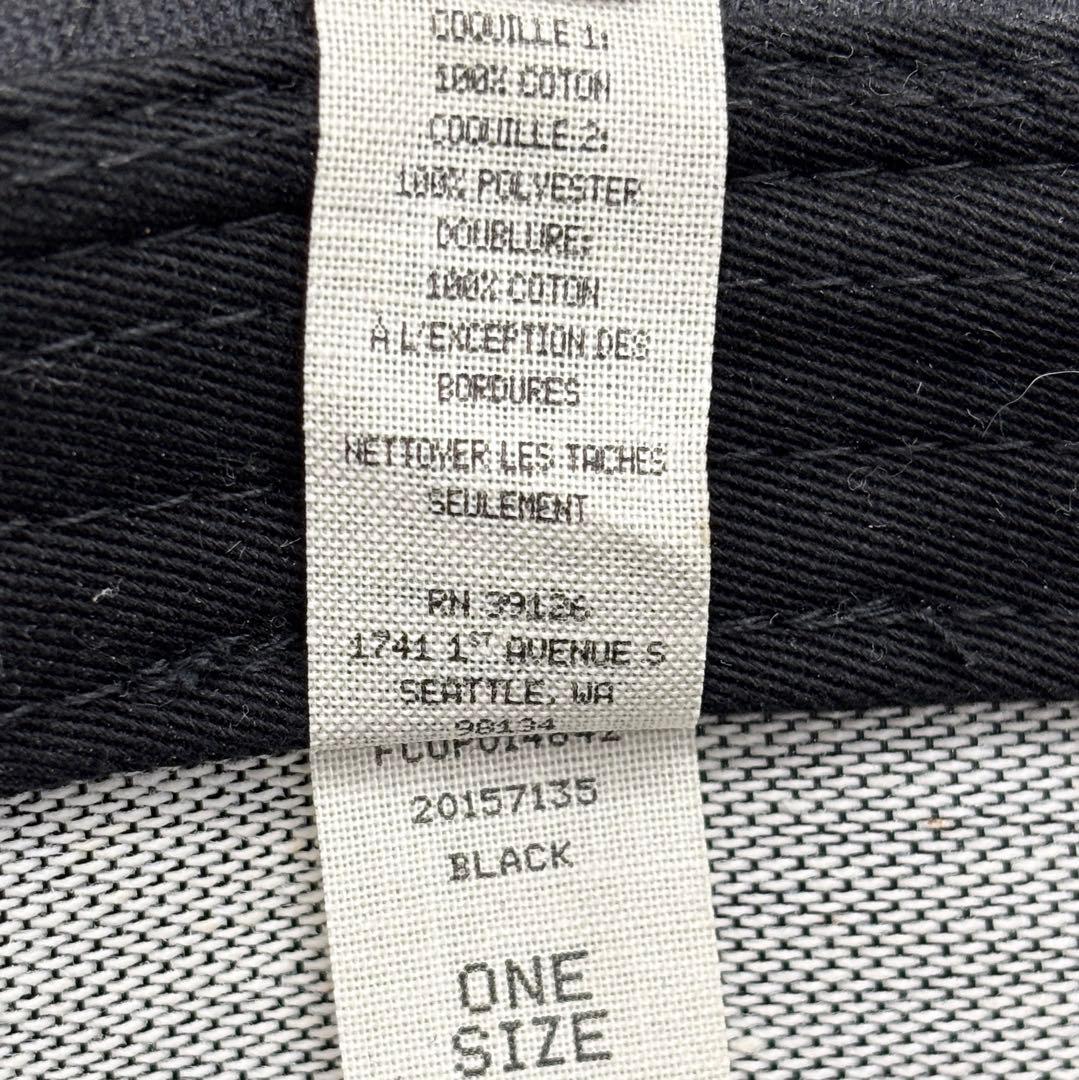 廃盤品 フィルソン ロガーメッシュキャップ 黒 ティンクロス レザーストラップ