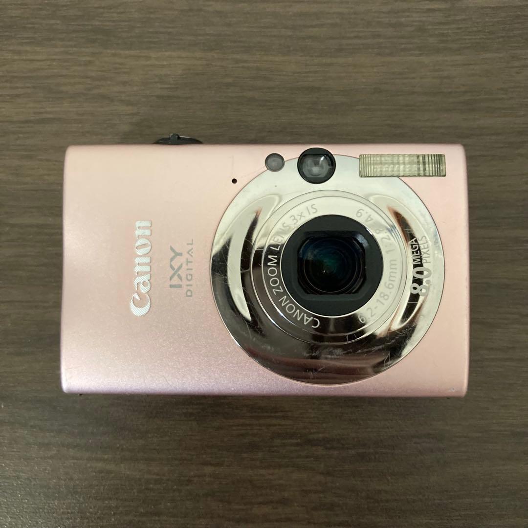 【ジャンク品】 キヤノン コンデジ IXY 20IS ピンク