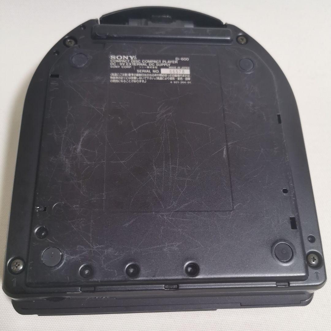 ジャンク　SONY　CDプレーヤー　D-600 　CPM-100　RM-DM1K