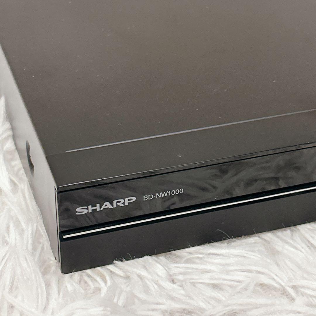 【美品】SHARP BD-NW1000 Blu-rayレコーダー HDD1TB