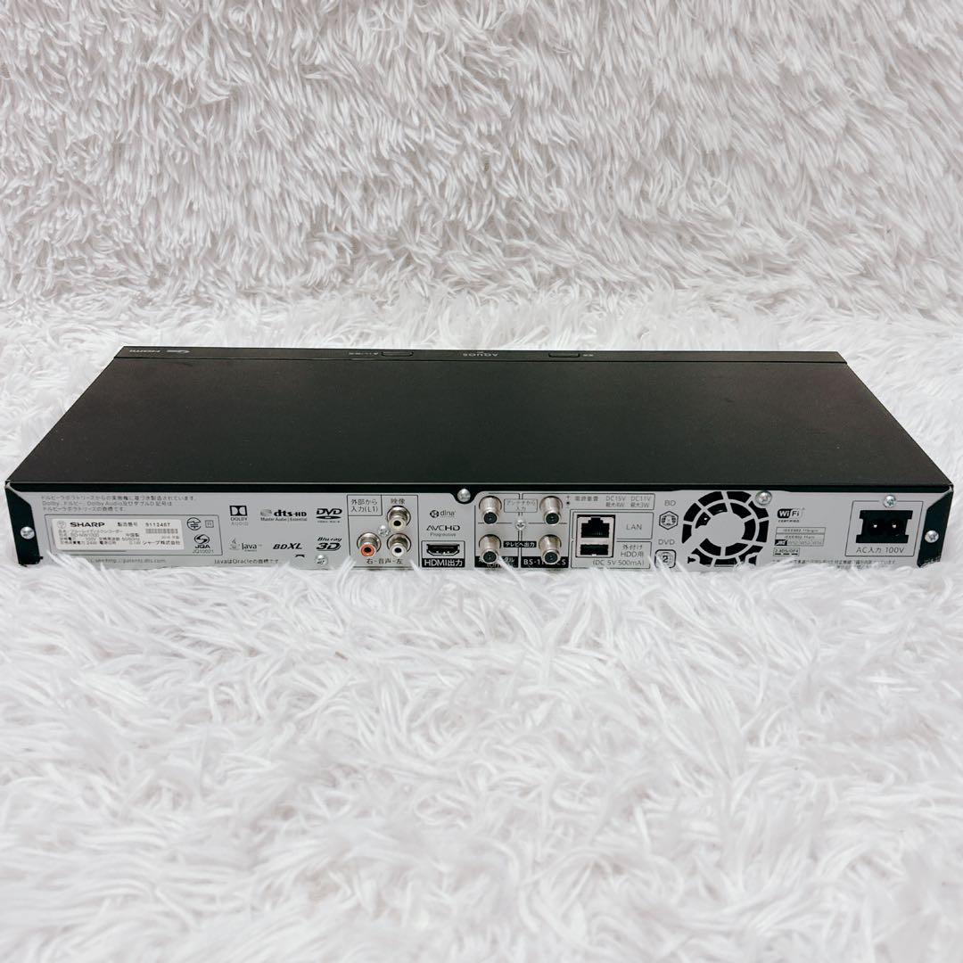 【美品】SHARP BD-NW1000 Blu-rayレコーダー HDD1TB