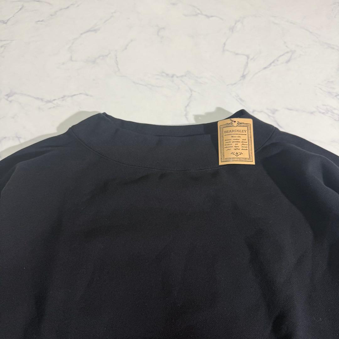 未使用タグ付き　25年　BEARDSLEY Ronde刺繍裏毛プルオーバー