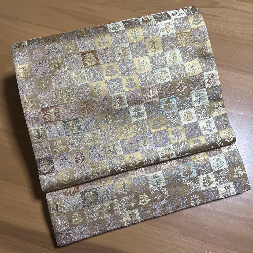 袋帯　箔屋清兵衛　六通　訪問着用　留袖用