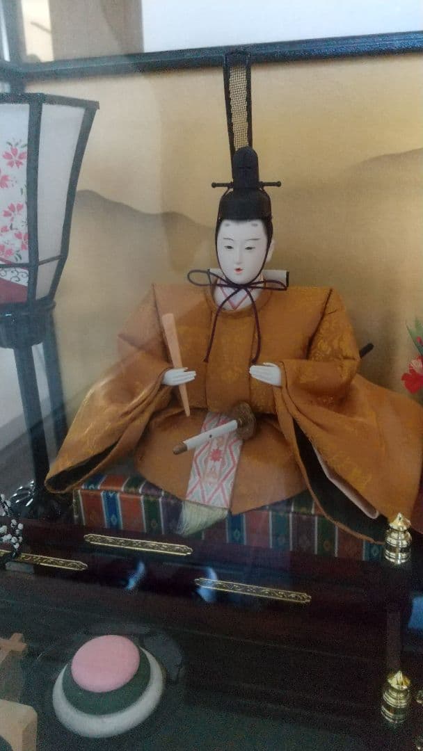 雛人形 ケース入り 伝統的装飾