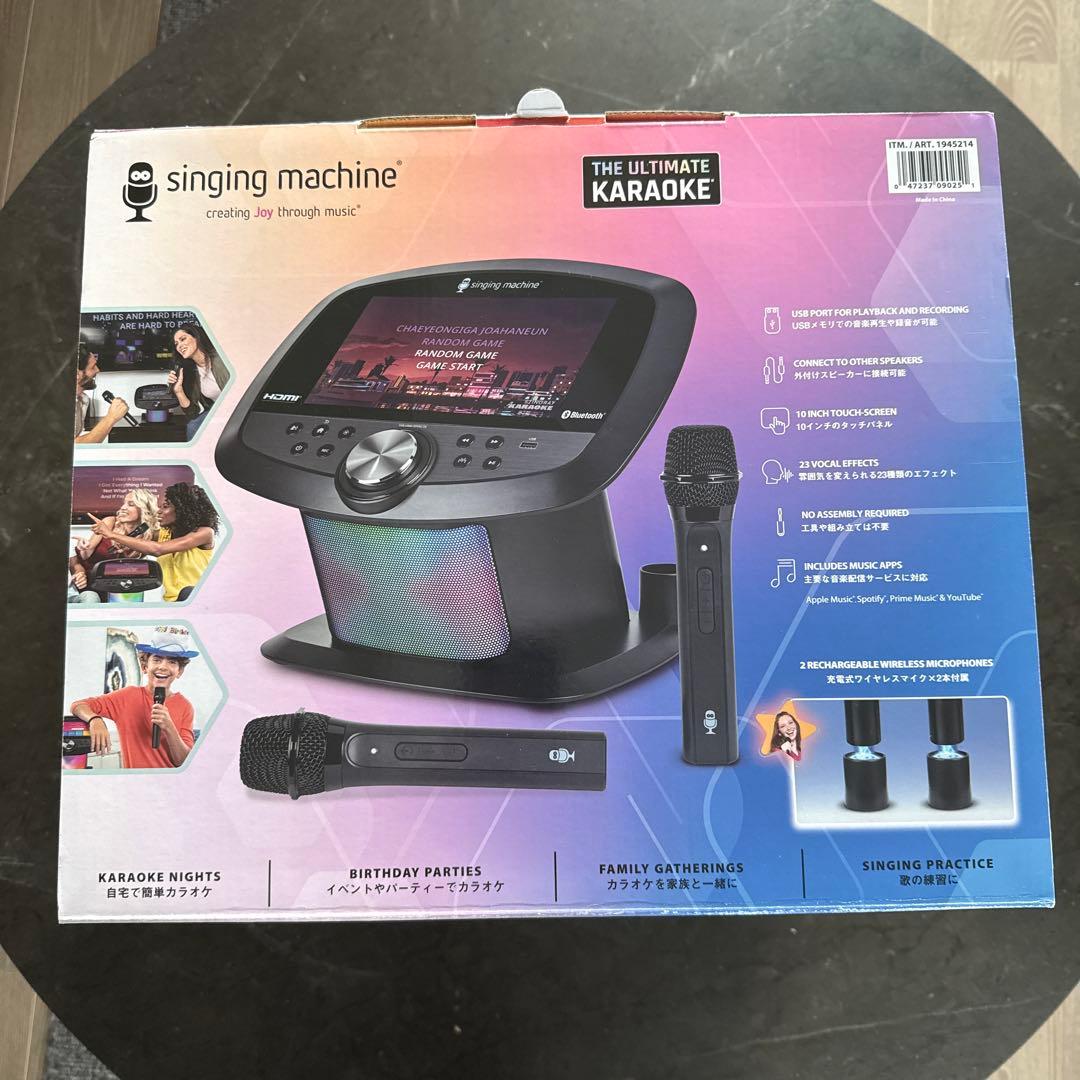 Singing Machine Wi-Fi カラオケマシーン