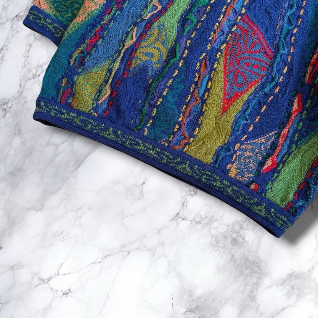 美品　90s COOGI 3D knit vintage SS