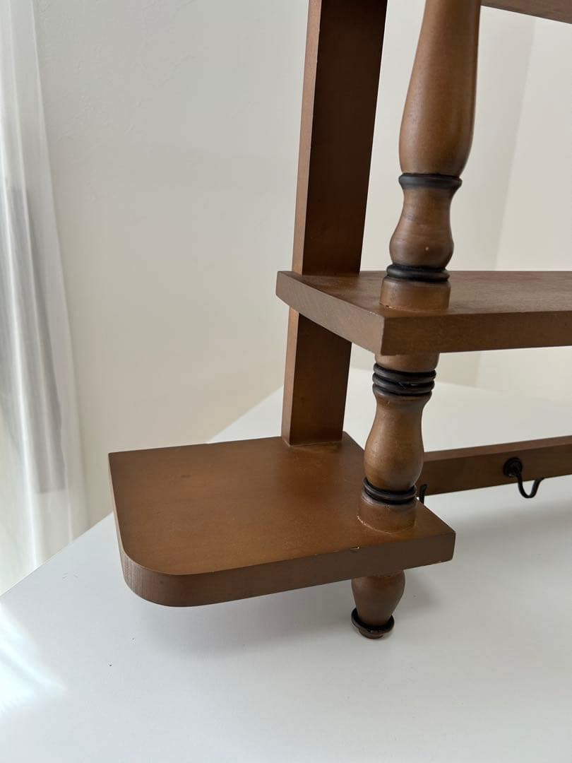 ウォールシェルフ　ディスプレイラック　壁掛け飾り棚　ヴィンテージ　　倉敷意匠