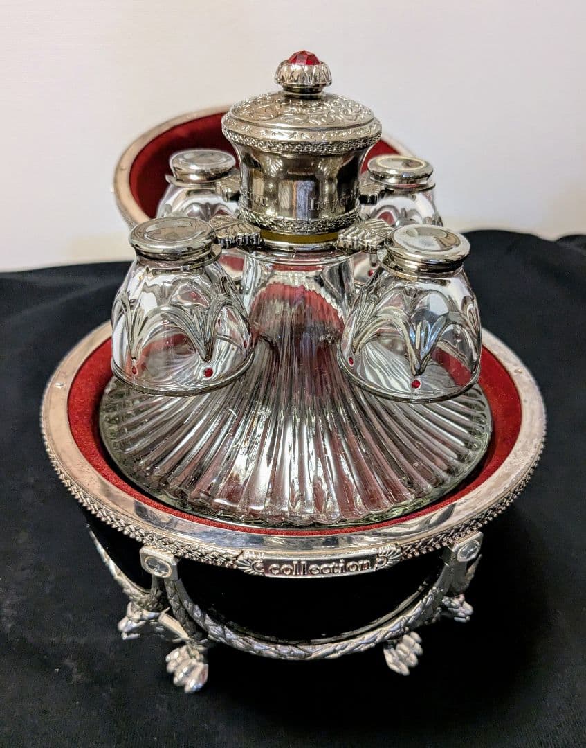 インペリアルコレクション　メタリック ブラック（デキャンタ・グラス）