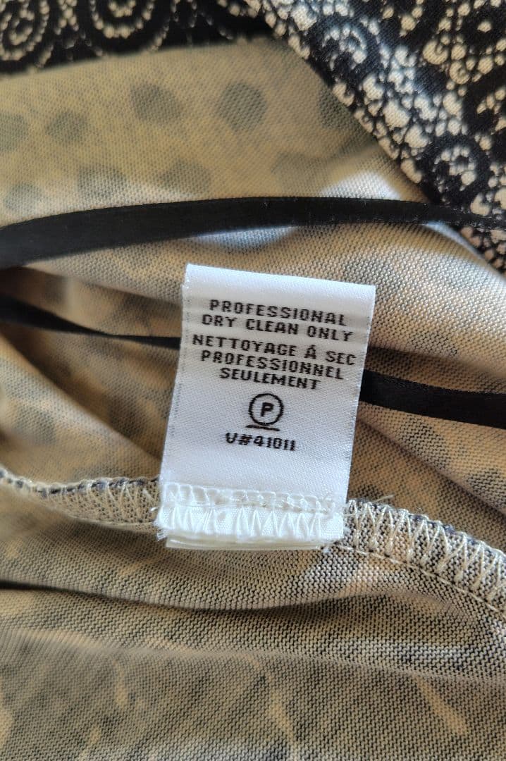 美品♡DVF　シルク　花柄レースプリント　ラップワンピース　カシュクール　US4