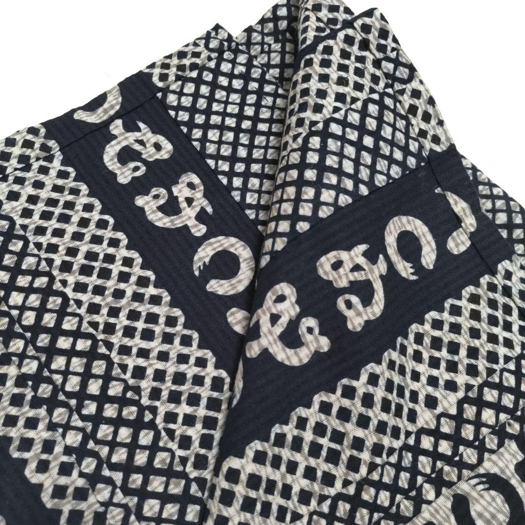 浴衣　かまわぬ　綿絽　ゆかた