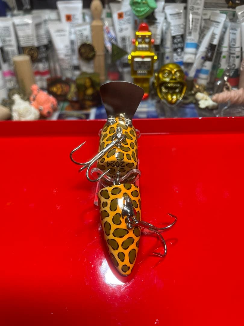 ojpc サーフェイスジョー ジョイントノイジー ヒョウ柄　オレンジ