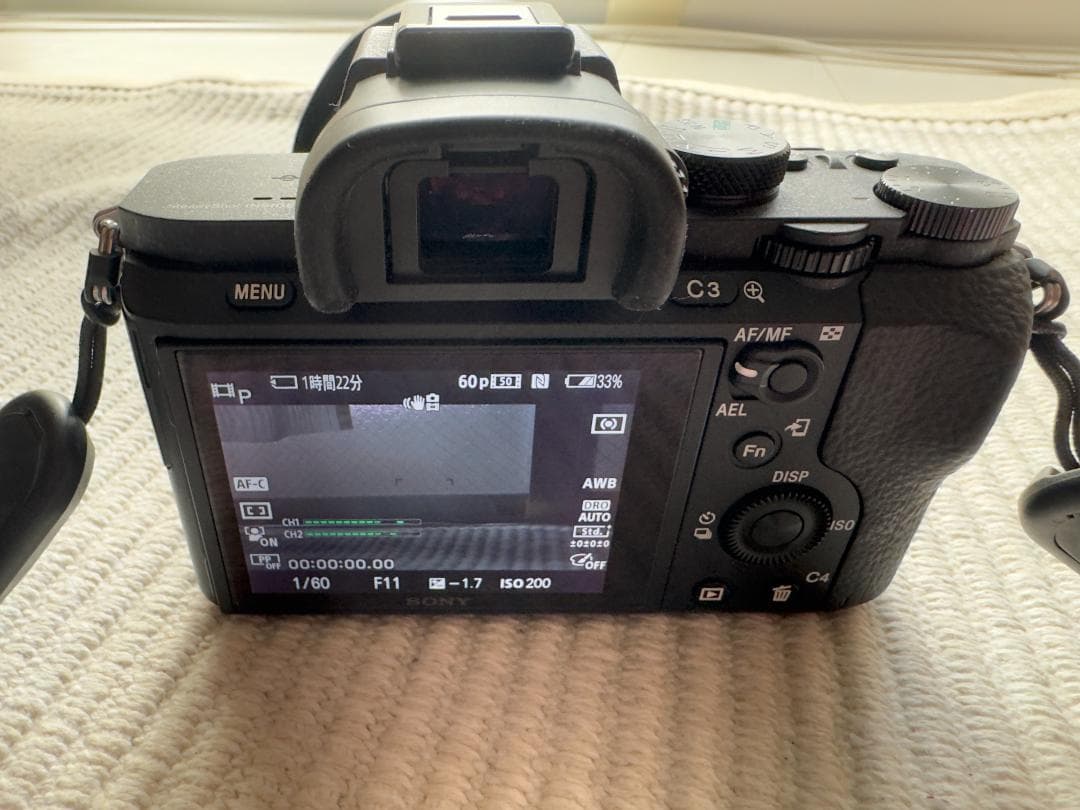 SONY α7 II ミラーレス一眼カメラ本体(充電器＆予備バッテリー付き)