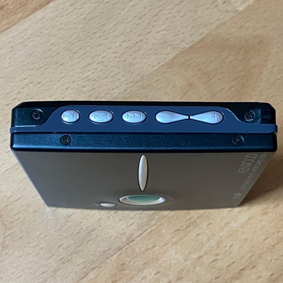 KENWOOD DMC-S55 ブラック ポータブルMDプレーヤー 新品MD付