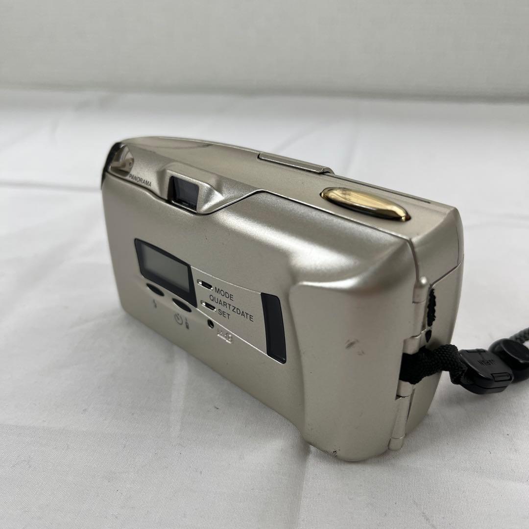 (h) OLYMPUS μ[mju:]-II シルバー フィルムカメラ　ジャンク