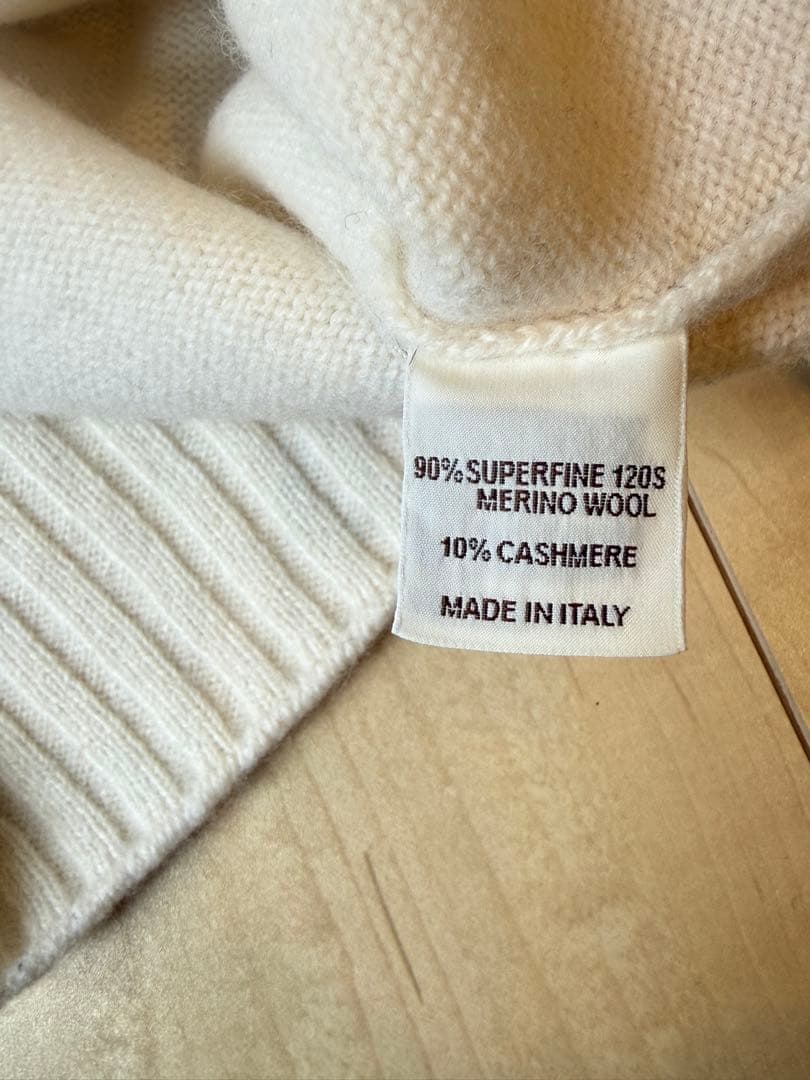 FILIPPO DE LAURENTIIS ウールカシミヤセーター　50