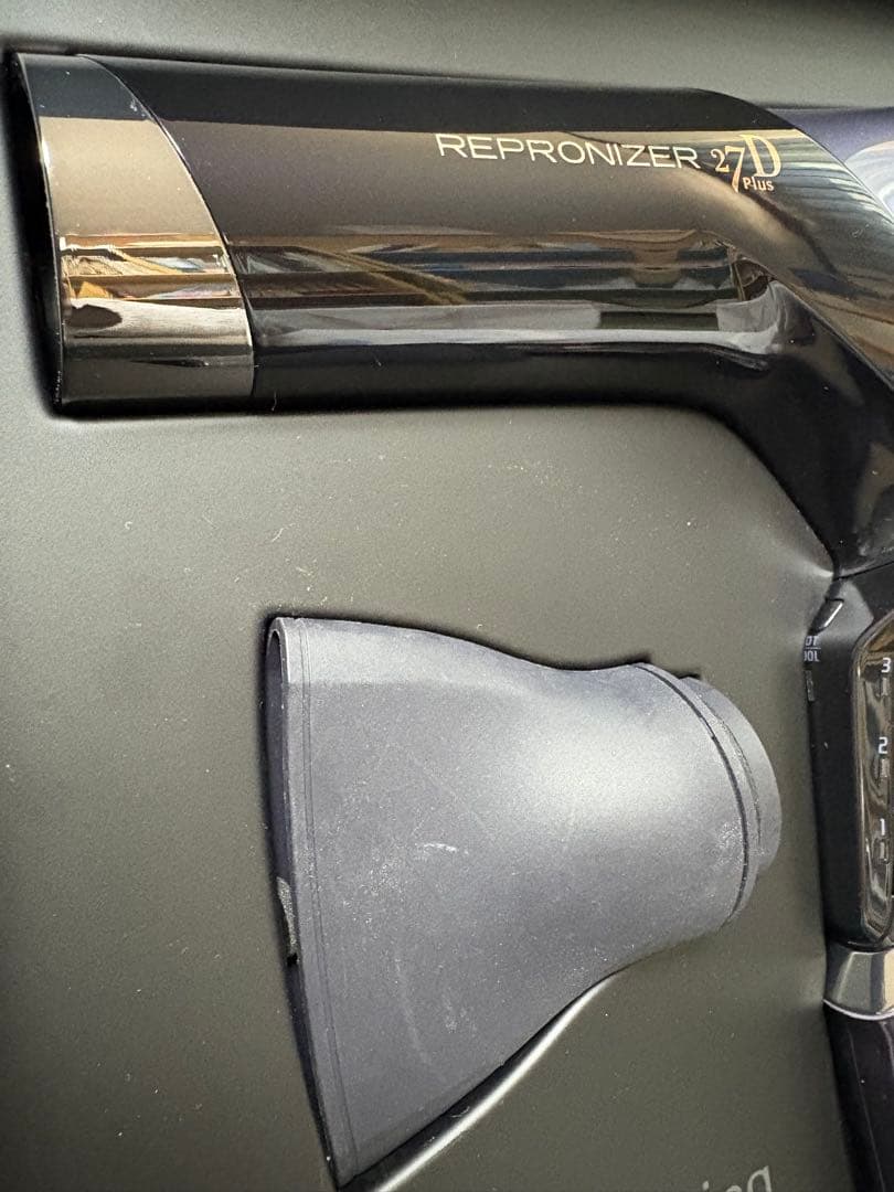 ※要修理※ REPRONIZER 27D ヘアドライヤー パープル