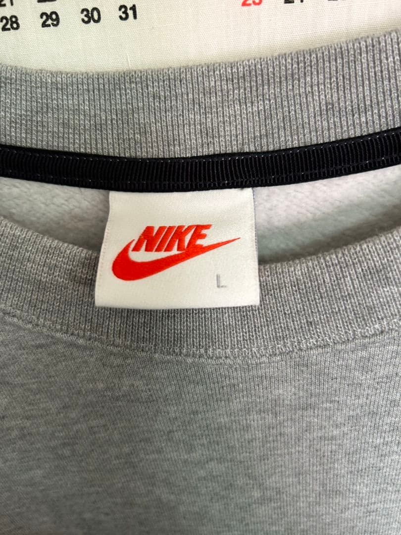 【激レア・即完売モデル】ゆるダボ　NIKE×Stussy　スウェット　グレー　L