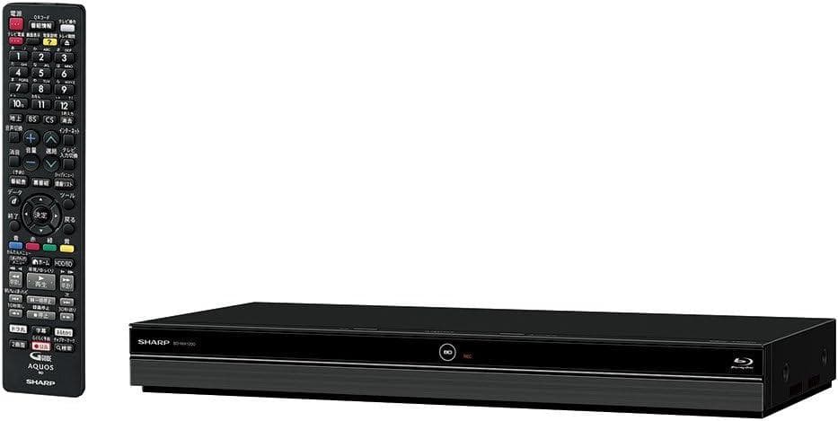 AQUOS ブルーレイレコーダー 1TB 2チューナー BD-NW1200