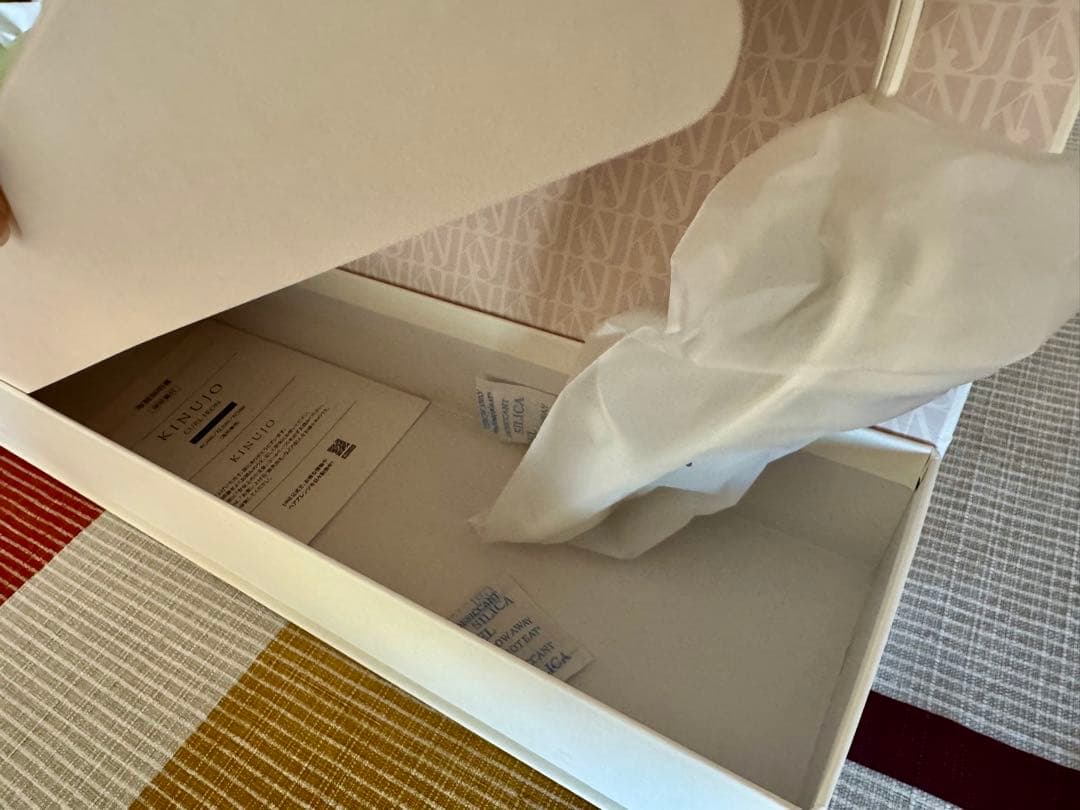 新品未使用！KINUJO カールアイロン 32mm 絹女 ホワイト