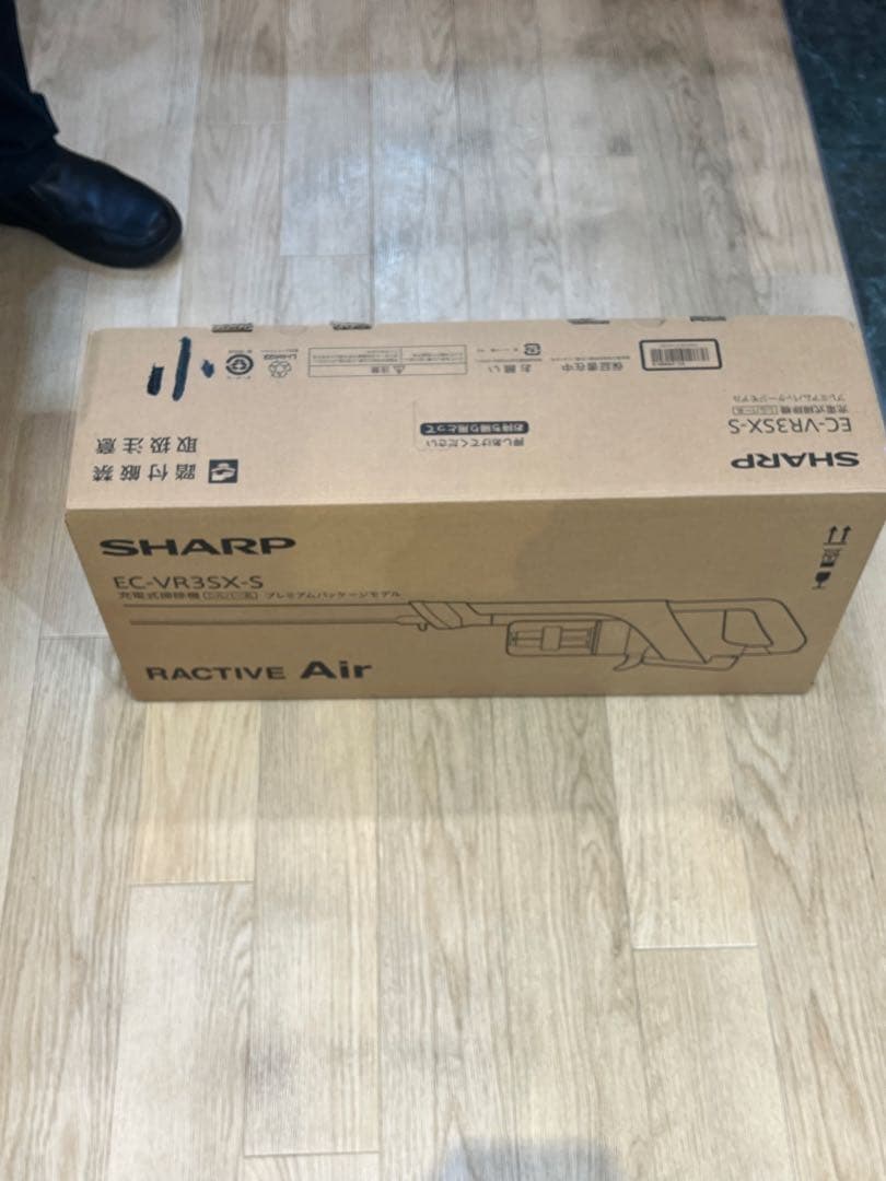 シャープ ラクティブエア EC-VR3SX-S ブライトシルバー ヘッド2個付