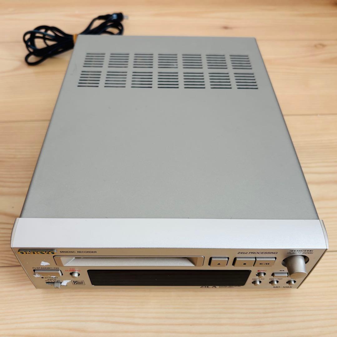 ONKYO MDレコーダー MD-105X 本体のみ オンキョー