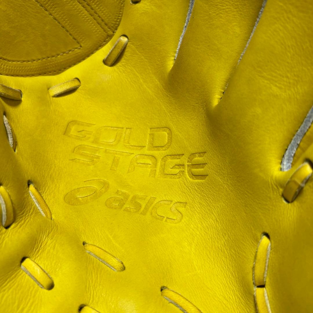 asics アシックス GOLDSTAGE ゴールドステージ 硬式投手用 美品
