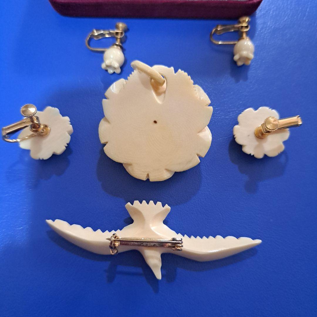 天然素材アクセサリー6点セット