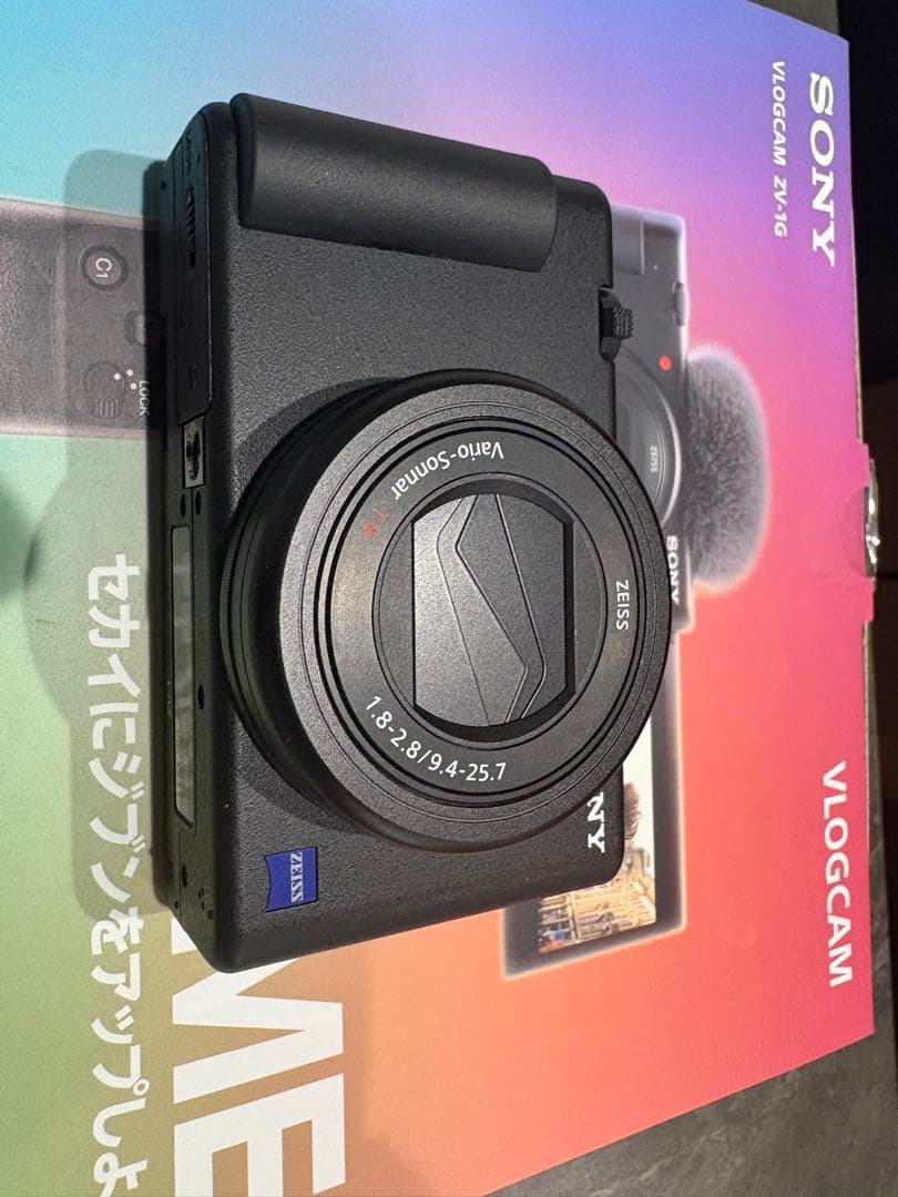 SONY ZV-1G Vlogカメラ Grip付き