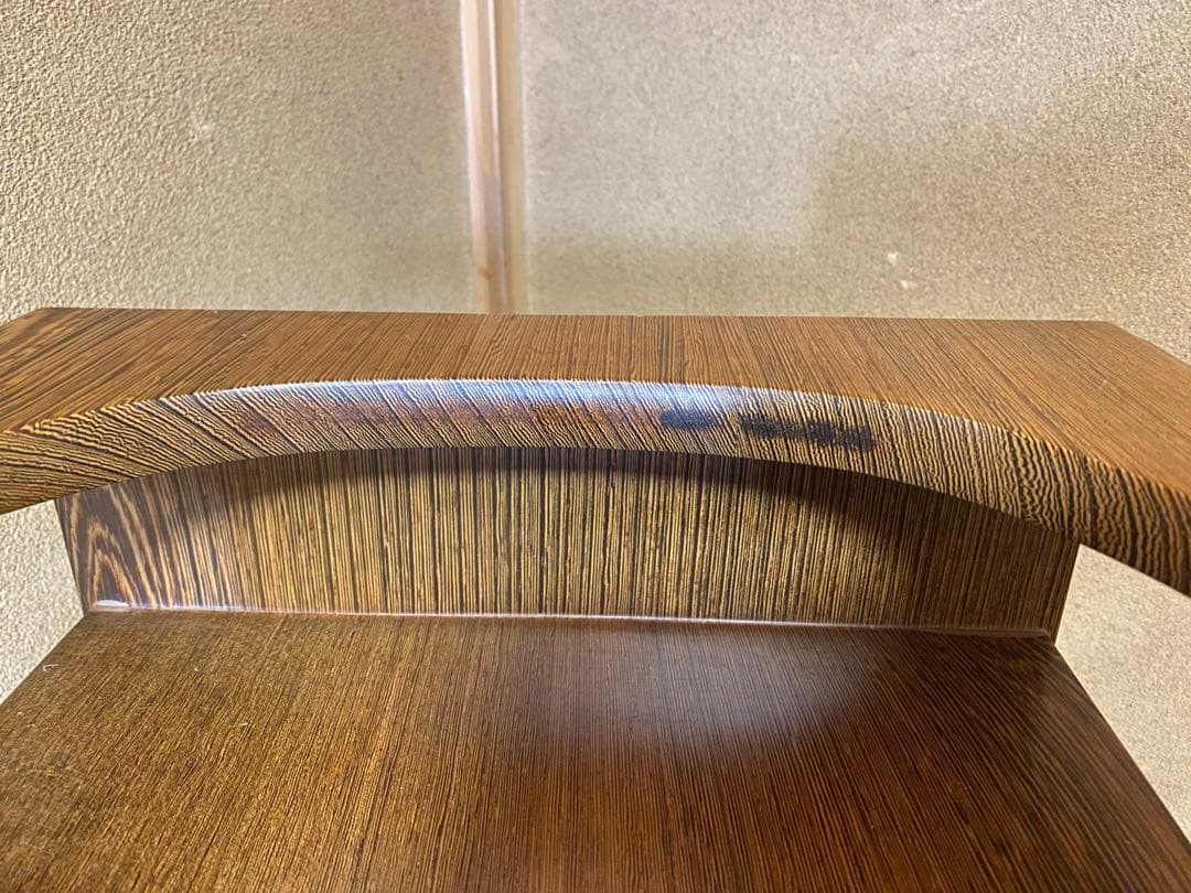 【値下げ】ポットワゴン レトロ 鉄刀木 タガヤ