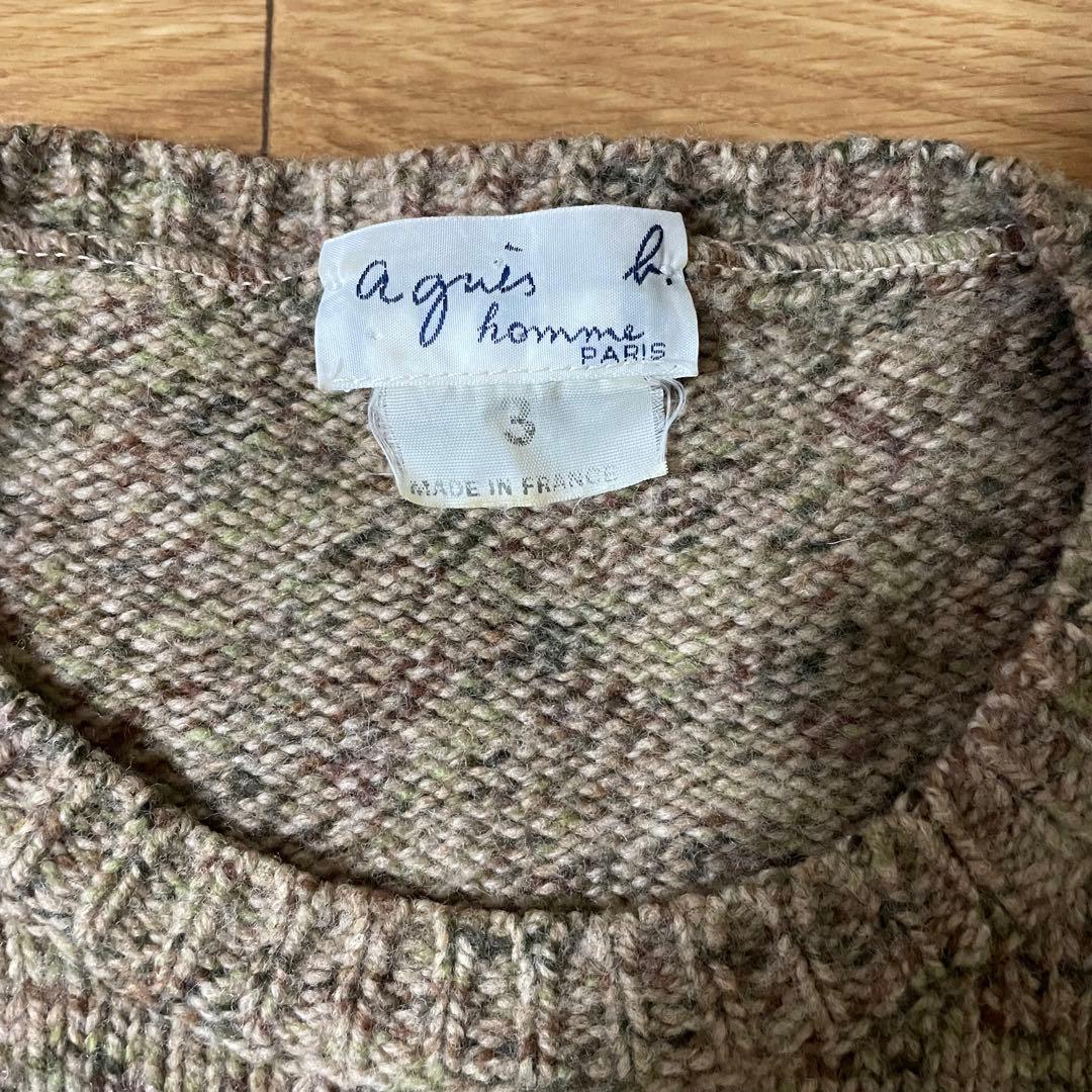 agnesb homme 90's ニット oldagnesbフランス製