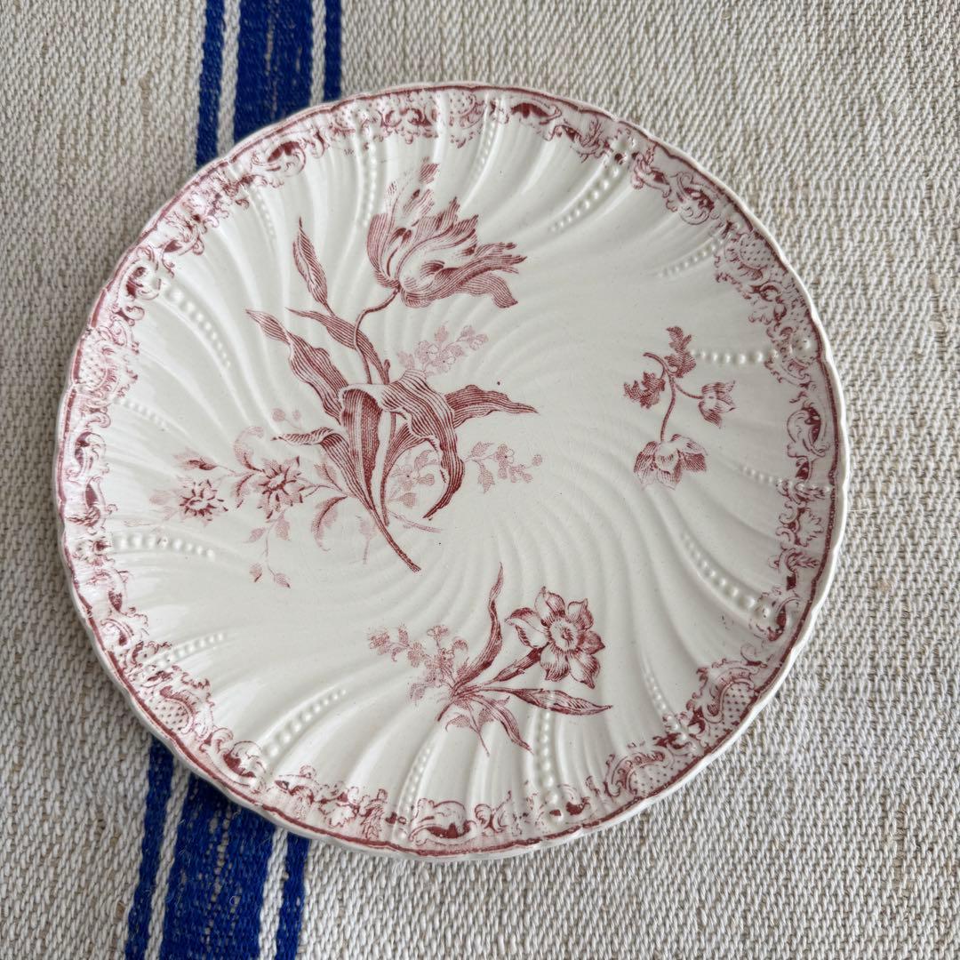 こ*マ様 フランスアンティーク　サルグミンヌ　Fontanges デザートプレー