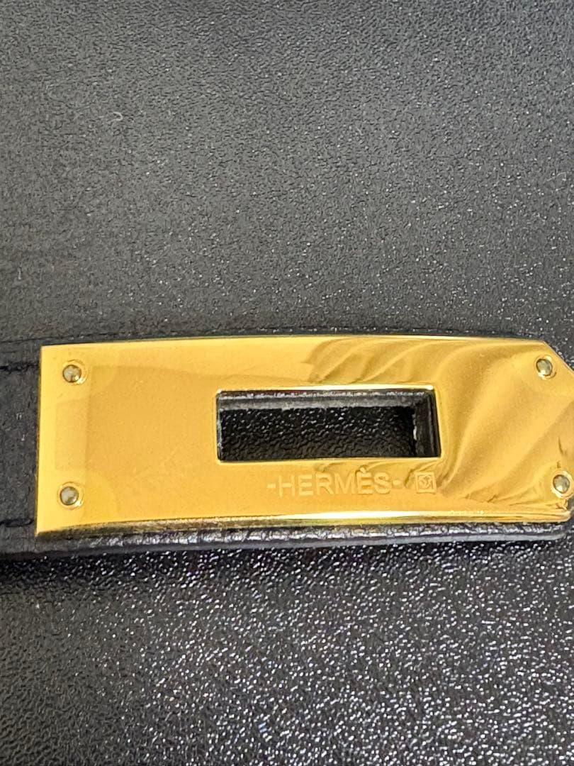 エルメス ベルト ケリー 黒 HERMES