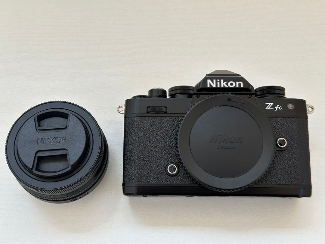 【超美品】Nikon Zfcミラーレス一眼ブラック 16-50 VRレンズキット