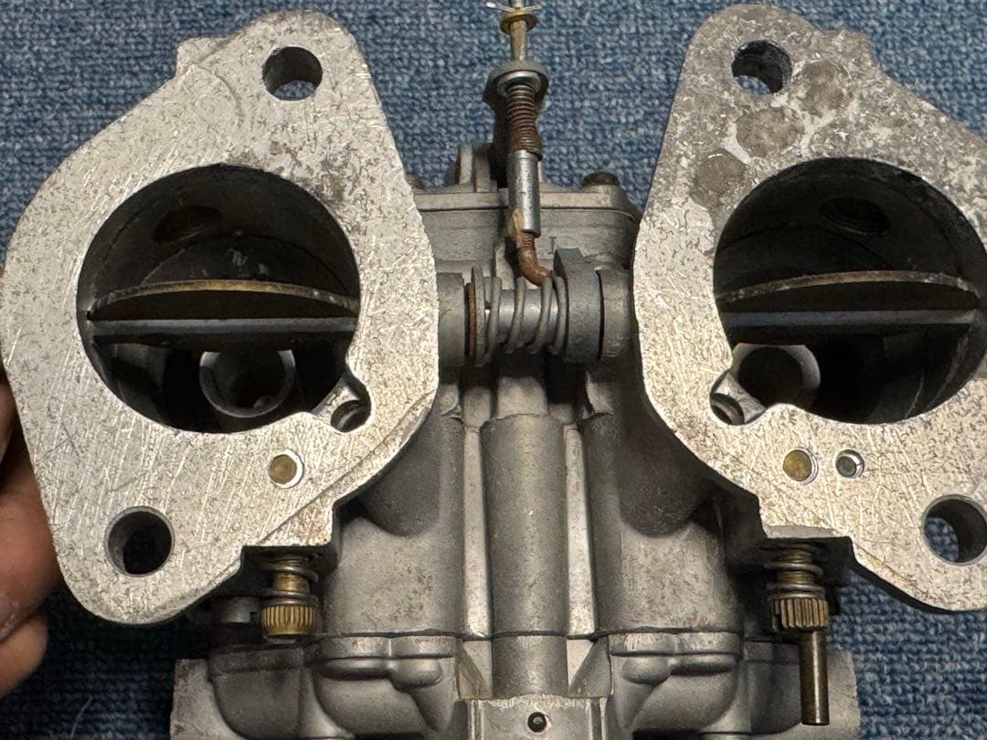 く*む様 SOLEX 40パイ ミクニキャブレター 3型3基　　　当時物 旧車部