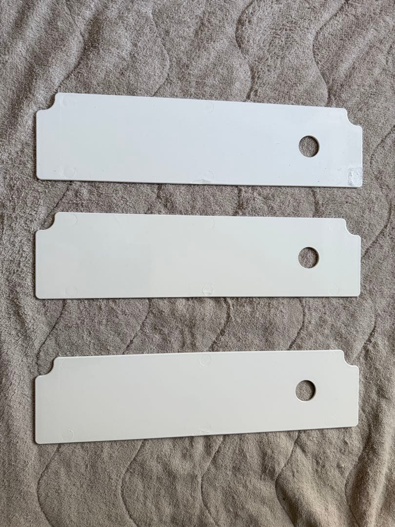 【正規品】 ボビーワゴン　3段4トレイ ホワイト　刻印