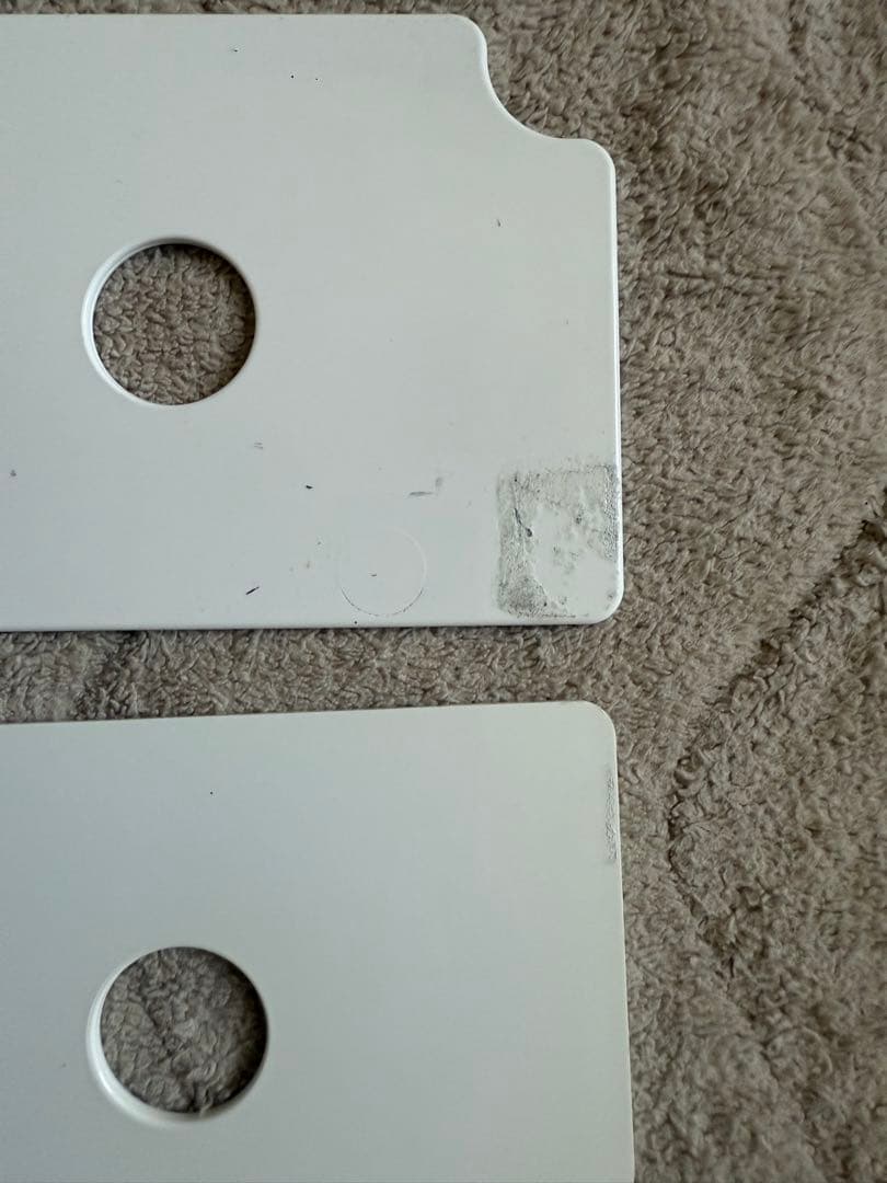 【正規品】 ボビーワゴン　3段4トレイ ホワイト　刻印