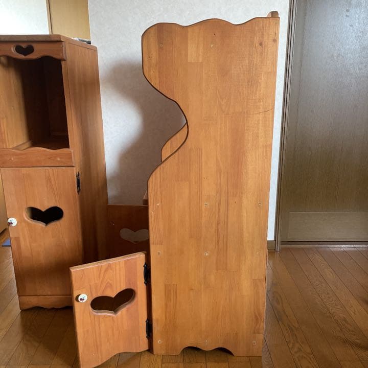 ハンドメイド家具　カントリー家具　ハート