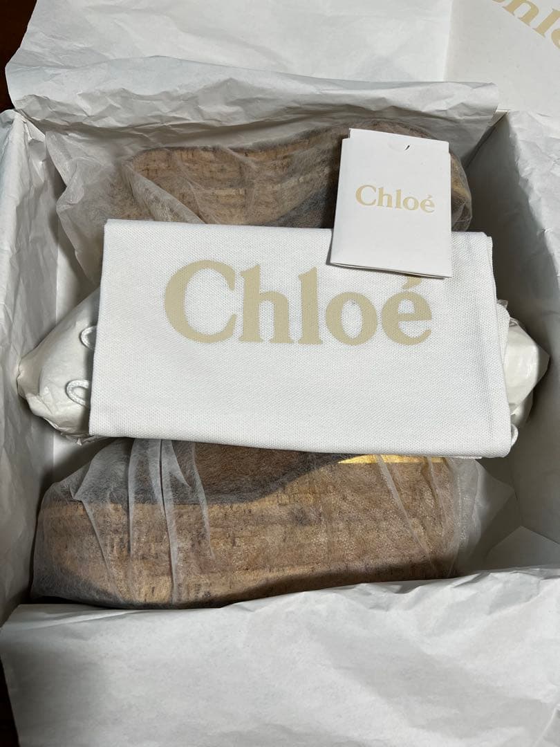 Chloé カミーユ　新品未使用　ウェッジウッドサンダル