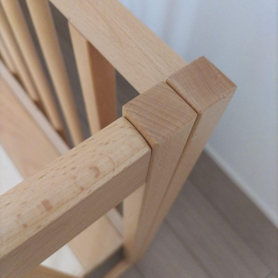 Yosi　サワベビー 澤田工業 S型 スクレ ベビーベッド 添い寝ベッド