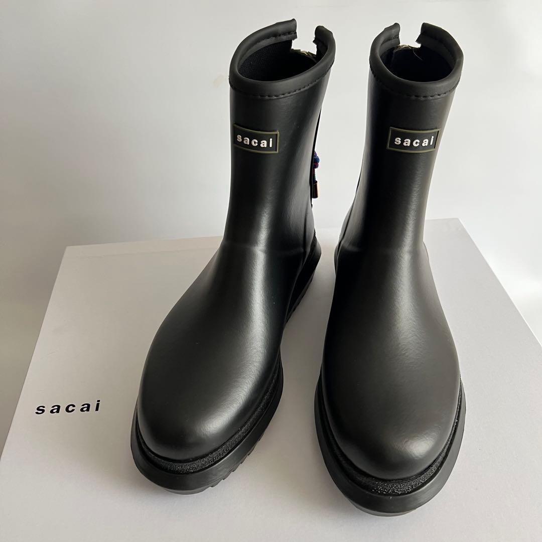 【いちごちゃん】sacai 25AW Rubber Boots M